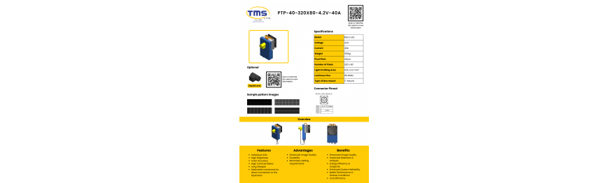 PTP-40-320x80-4.2V-40A
